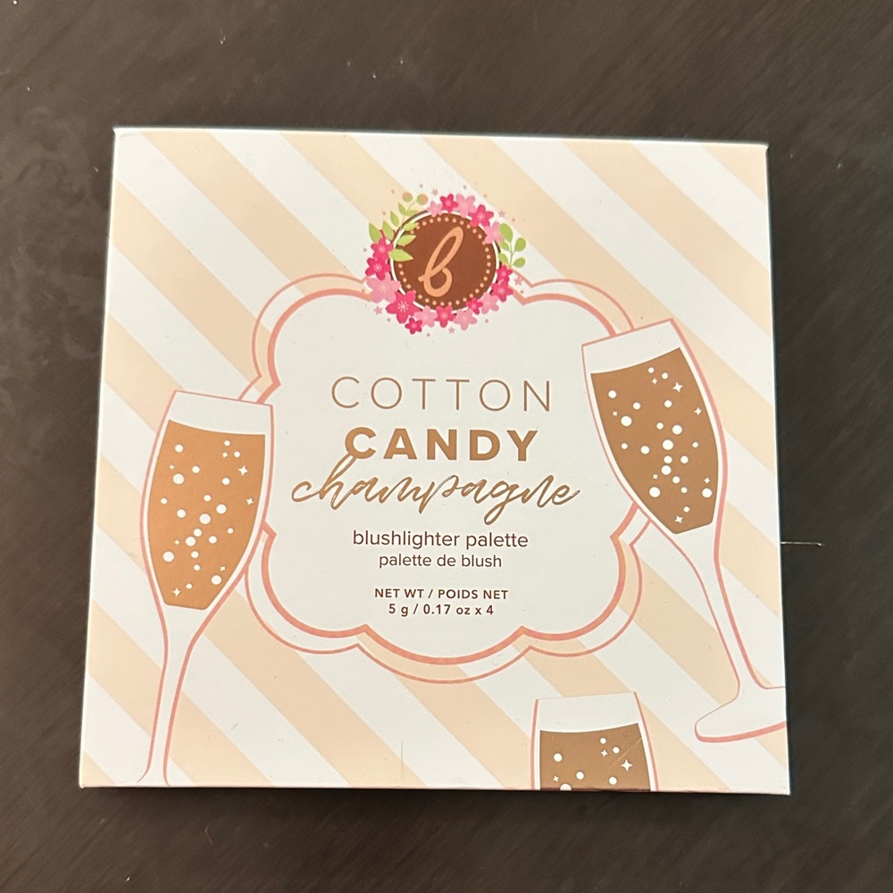 Brand new Cotton Candy Blushlighter Palette - Peach and Gold